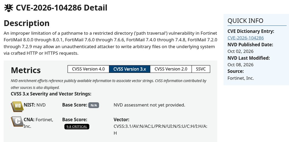 NVD CVE-2026-104286 상세 페이지의 설명과 CVSS 지표